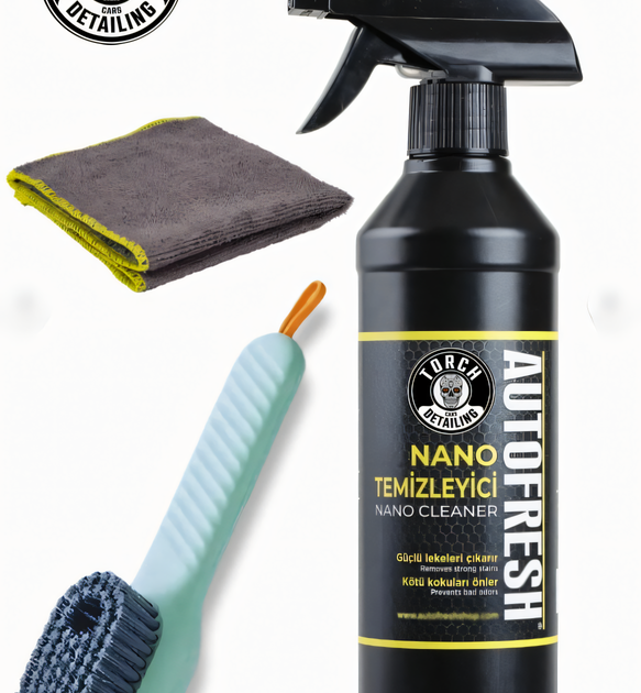 Torch Cars Nano Temizleyici 400 ML Set – Güçlü Etki, Profesyonel Sonuç